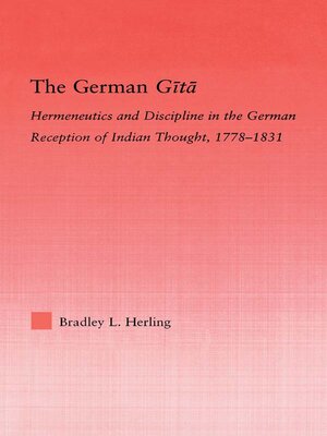 cover image of The German Gita